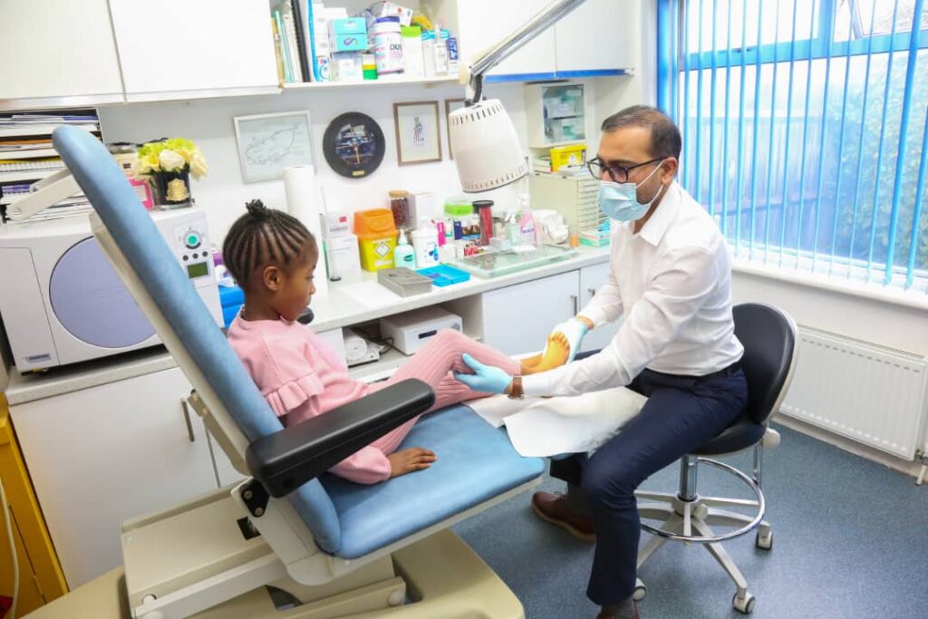 harrow foot clinic images