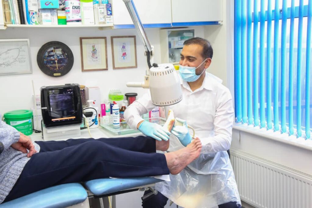 harrow foot clinic images